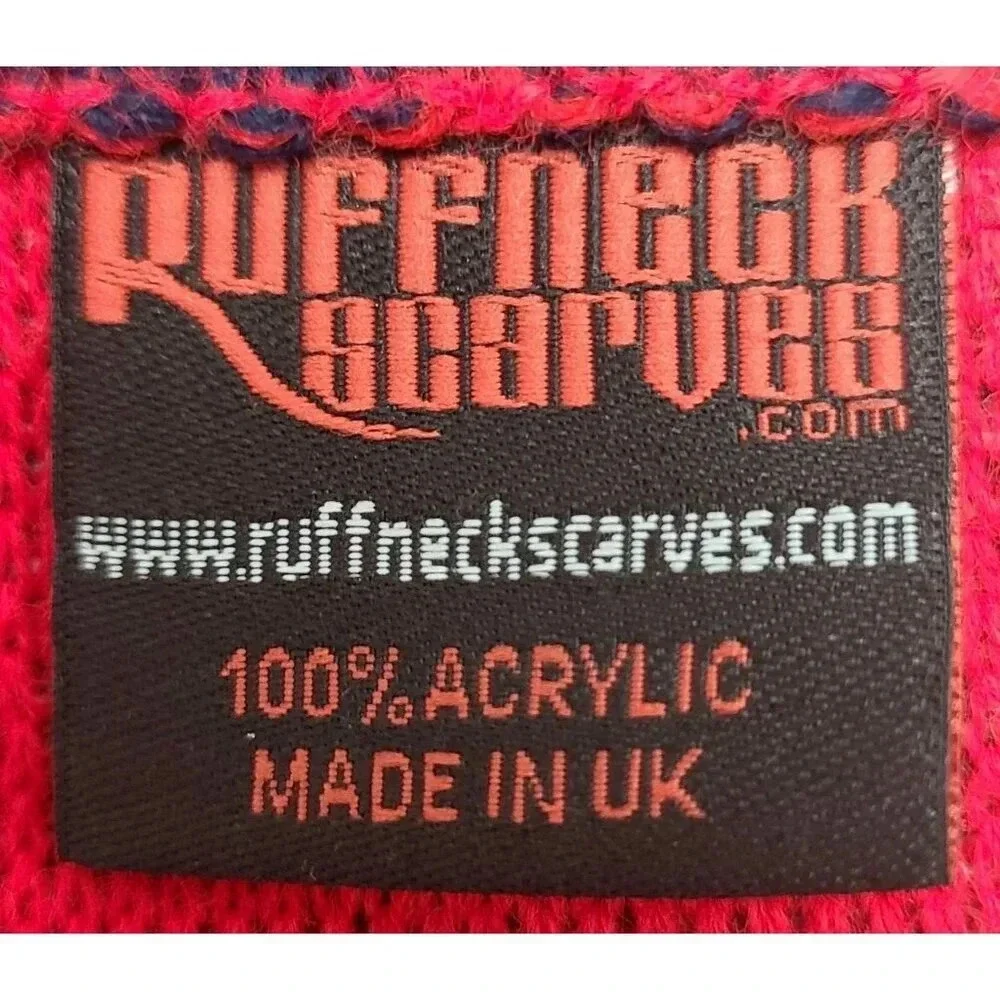 Ruffneck Scarves Major League Soccer New York Red Bulls Scarf Red White